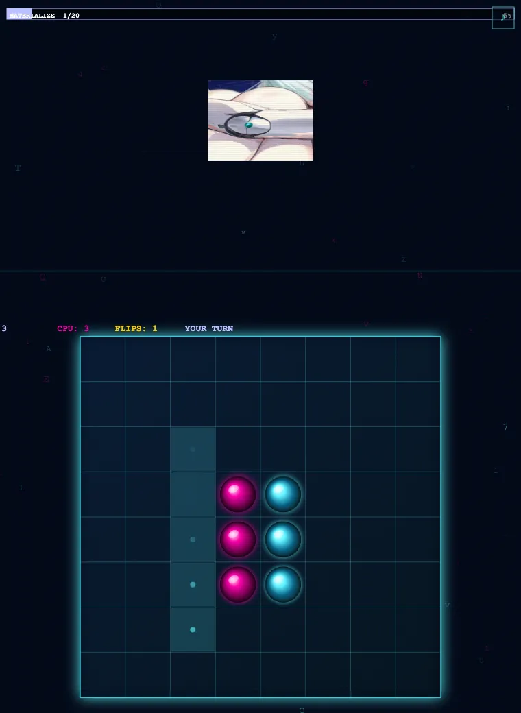 Cyber Reversi Break gameplay
