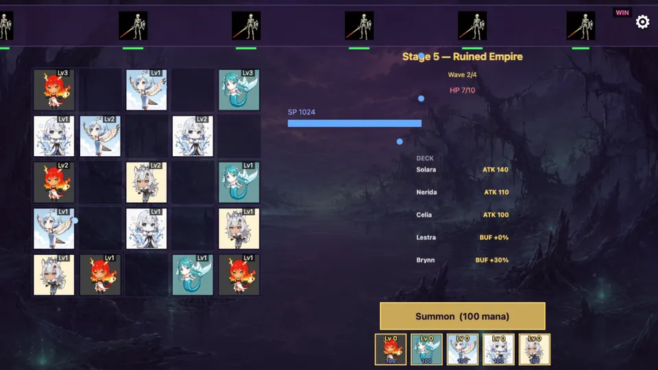 Demon Lord's Harem gameplay