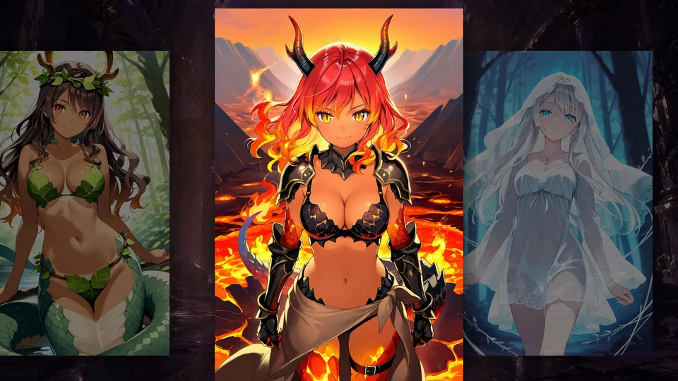 Demon Lord's Harem gameplay screenshot 2