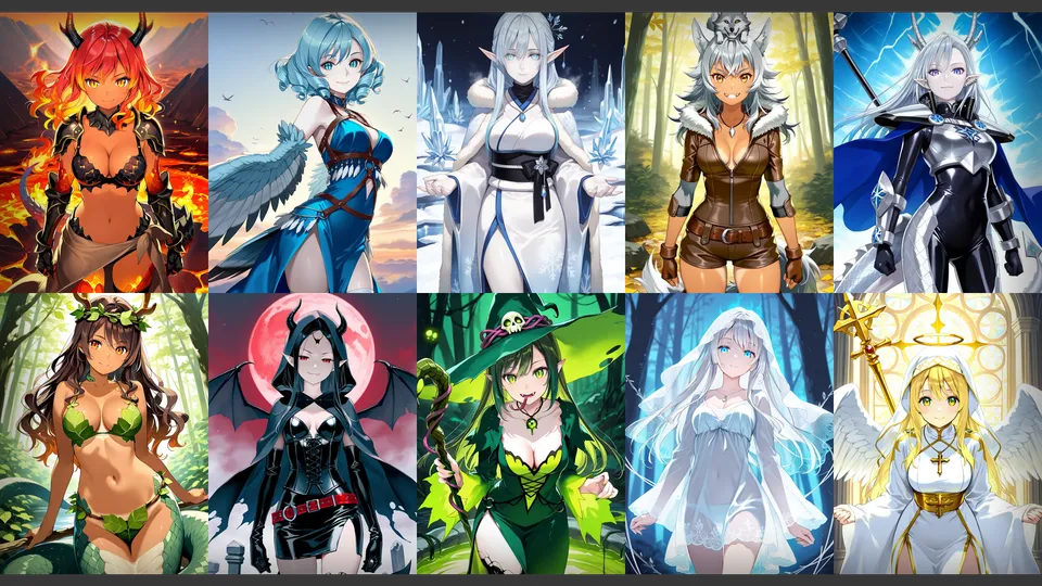 Demon Lord's Harem gameplay screenshot 3