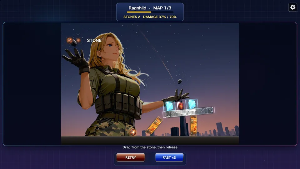 Giantess Smash gameplay