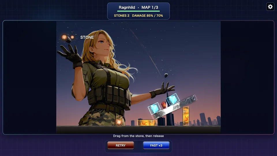 Giantess Smash gameplay screenshot 2