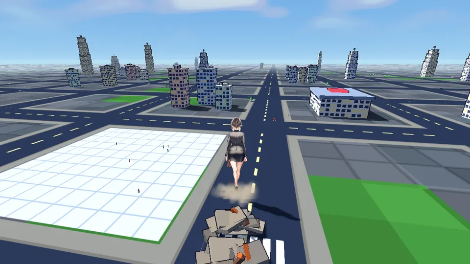 Giantess Snake gameplay screenshot 3
