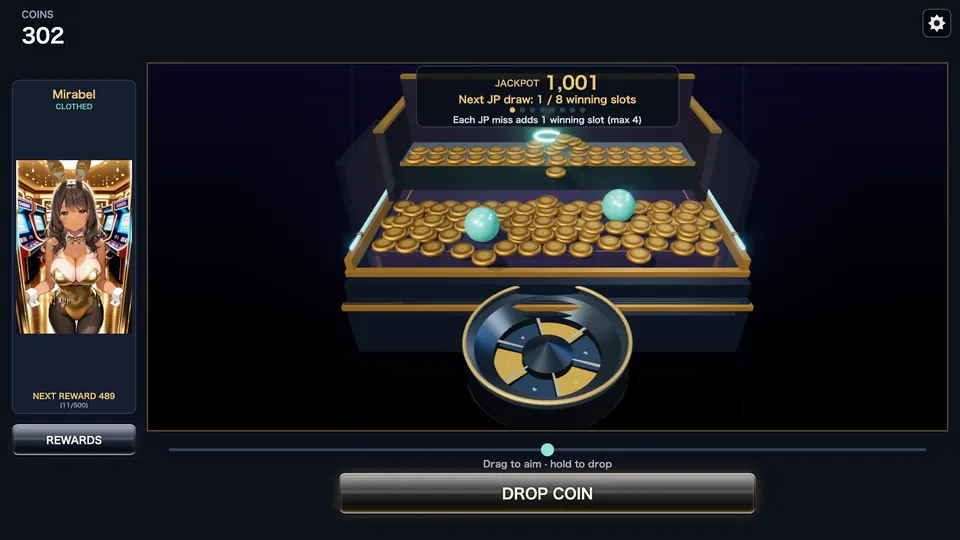 Jackpot Pusher gameplay