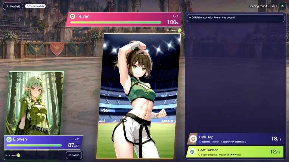 Link League gameplay