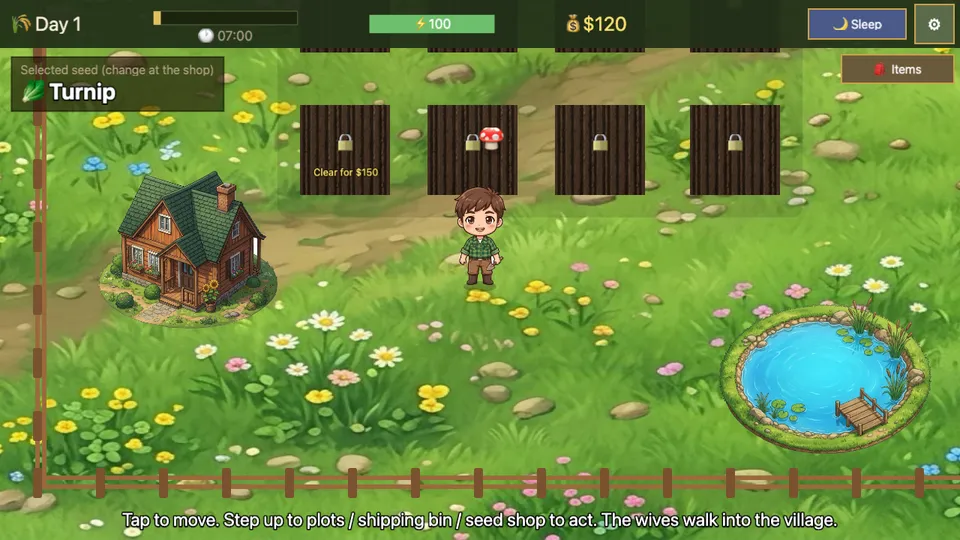Milf Farm gameplay