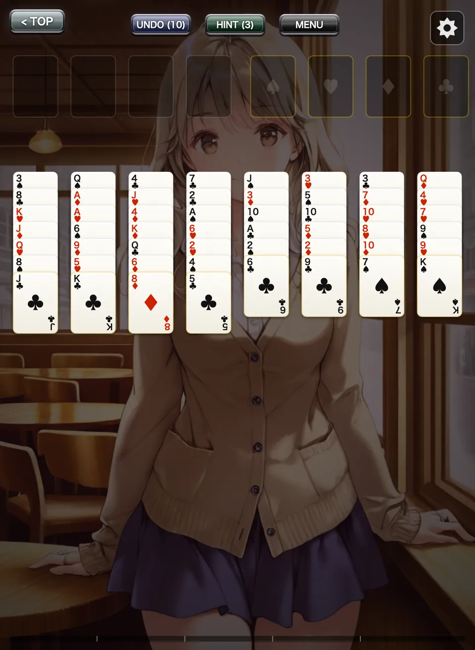 NTR Freecell gameplay